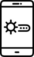 Hold smartphone triggers software update interface loading bar modernizing system ensures network security stability fosters advanced digital environment vector