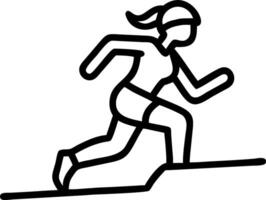 happy new year 2026 symbolizes start new year rear view man preparing run athletics track engraved year 2026 goal success getting ready new year Set 4 vector