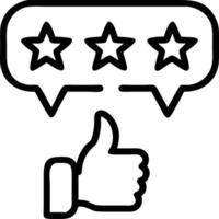 Gather feedback to star rating satisfaction survey measure service experience product quality customer reviews unify brand improvement initiatives vector