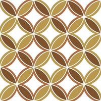 Geometric retro polygon seamless pattern bold colors on white background ideal for home decor Set 2 Edition vector