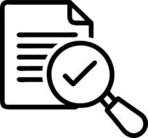 Focus magnifying glass on approval icon accelerate project sign off confirm processes unify business document workflow ensure clarity vector