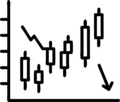 Financial graph with uptrend line candlestick chart in stock market on neon color widescreen background Set 5 vector