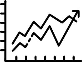Financial graph with uptrend line candlestick chart in stock market on neon color widescreen background Set 6 vector