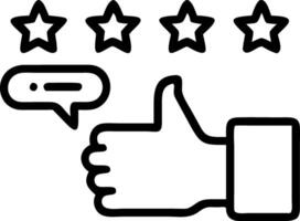 Encourage user rating measure satisfaction gather feedback improve service reputation boost loyalty globally vector