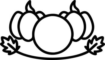 Empty white plate surrounded by pumpkins and autumn leaves on white background ideal for fall themed designs or Thanksgiving preparations Set 2 vector