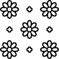 Elegant daisy seamless tile pattern with white daisies on pure white background ideal for luxurious bathrooms Set 2 vector