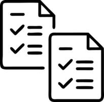 Electronic smart checklist document virtual screens business people check electronic documents digital documents paperless offices borderless communication technology vector