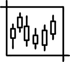 Double exposure of candlestick graph chart with indicator with stock market price screen and city background stock exchange trading investment and financial concept vector