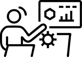 Data analysis science and big data with AI technology to support work for chat AI generate code and analyze complex data sets on computer insights development engineer vector