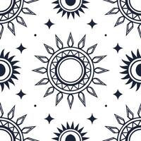 Cultural embroidery seamless pattern with intricate floral motifs and vibrant threads for to colorful artistic aesthetic Set 6 vector