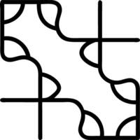 Contemporary minimalist seamless tile pattern with abstract floral shapes and neutral colors for sleek modern homes Set 2 vector