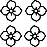 Contemporary poppy seamless tile pattern with geometric poppy designs and monochrome palette ideal for trendy spaces Edition vector