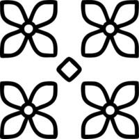 Contemporary blossom seamless tile pattern with abstract flower shapes and modern color palette for urban homes Set 4 vector