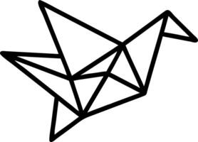 Colorful origami in monochrome room paper art coming to life creating striking visual contrast and creativity Set 2 vector