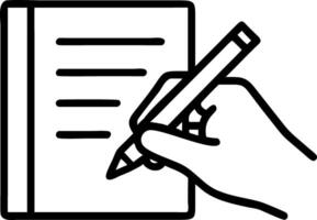 Close up of person writing in notebook with yellow pen highlighting creativity and organization in comfortable setting Set 4 vector