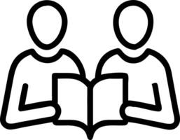 Christian couple or group reading and studying the Bible together praying at home or Sunday school at church studying the word of God concept Set 2 vector