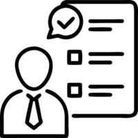 businessman checking steps document list checkboxes regulation practices policies Terms conditions Examination ethical rules Evaluate quality efficiency Set 3 vector