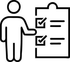 businessman checking steps document list checkboxes regulation practices policies Terms conditions Examination ethical rules Evaluate quality efficiency Set 8 vector