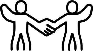 Business teamwork with professionals standing hands together emphasizing unity and collective effort in to collaborative business environment vector