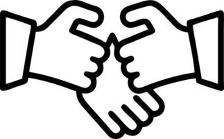 Business teamwork with professionals joining hands together emphasizing collaboration and unity in to business environment vector