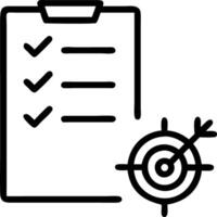 Business strategy quality management concept correct checklist targets process improvement flow ensures brand consistency standard compliance vector
