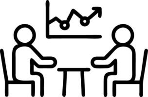 Business people working on stock market charts in an office participating in meetings and analyzing financial data for strategic decision making Set 3 vector