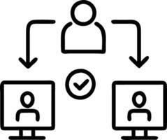 business people working computers smartphones symbol top service ISO Certification Document Management System Quality assurance Set 3 vector