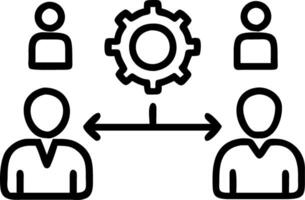 business people working computers smartphones symbol top service ISO Certification Document Management System Quality assurance Set 8 vector