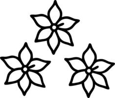 Botanical garden poinsettia seamless tile pattern with various poinsettia species in natural reds on white background perfect for serene spaces Set 11 vector