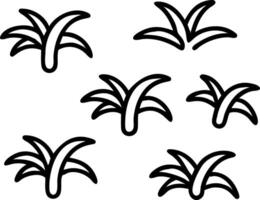 Botanical garden palm leaf seamless tile pattern with various palm species in natural greens on to white background perfect for serene spaces vector