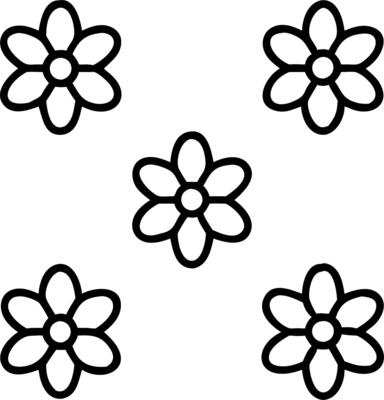 Botanical garden marigold seamless tile pattern with various marigold species in natural oranges on white background perfect for serene spaces Set 5