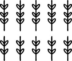 Botanical garden lavender seamless tile pattern with various lavender species in natural purples on white background perfect for serene spaces Set 4 vector
