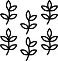 Botanical garden eucalyptus seamless tile pattern with various eucalyptus species in natural greens on white background perfect for serene spaces Set 13 vector