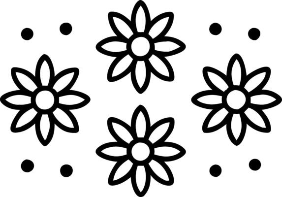 Bohemian wildflowers seamless tile pattern with eclectic peonies and dahlias in rich vibrant colors perfect for creative spaces Set 9