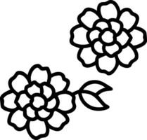 Bold black and white peony seamless pattern with intricate linework on white background vector