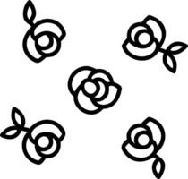 Bohemian rose seamless tile pattern with lush pink roses and intricate details on to white background ideal for eclectic spaces Set 15 vector