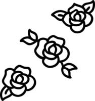 Bohemian rose seamless tile pattern with lush pink roses and intricate details on to white background ideal for eclectic spaces vector