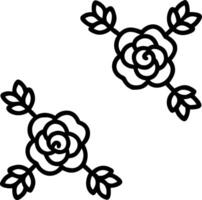 Bohemian rose seamless tile pattern with lush pink roses and intricate details on to white background ideal for eclectic spaces Set 4 vector