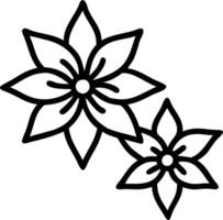 Bohemian poinsettia seamless tile pattern with vibrant red blooms and intricate leaf details on white background ideal for eclectic spaces Set 6 vector