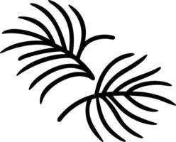Bohemian palm leaf seamless tile pattern with vibrant green palms and intricate details on to white background ideal for eclectic spaces Set 3 vector