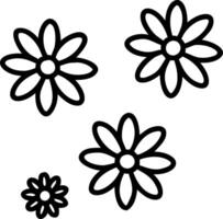 Bohemian daisy seamless tile pattern with vibrant white daisies and intricate details on white background ideal for eclectic spaces Set 2 vector