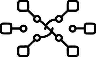 Blockchain technology ledger data algorithm linked chain system payments transactions secure business networks cybersecurity financial cryptocurrency digital Set 2 vector