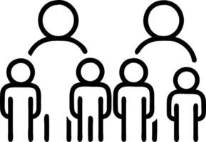 Big family with many generation of people are meeting at home Grandmother and Grandfather with Father and Mother having relax with Children daughter group smile bonding and happy vector