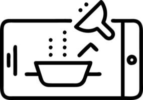 Artificial intelligence analyzing nutritional data on digital tablet in food lab showcasing AI in nutrition and data driven food technology vector