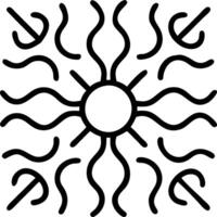 Art Nouveau sunflower seamless tile pattern with flowing lines and pastel colors ideal for elegant dining rooms Set 5 vector