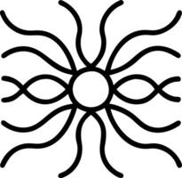 Art Nouveau sunflower seamless tile pattern with flowing lines and pastel colors ideal for elegant dining rooms Set 6 vector
