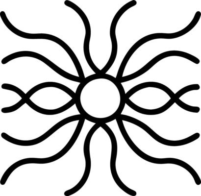 Art Nouveau sunflower seamless tile pattern with flowing lines and pastel colors ideal for elegant dining rooms Set 6