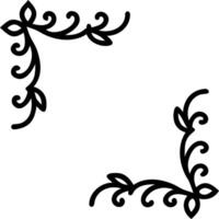 Art Nouveau fern seamless tile pattern with flowing fern vines and intricate leaf details in emerald green tones for artistic interiors Set 3 vector