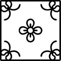 Art Nouveau daisy seamless tile pattern with flowing lines and pastel colors ideal for elegant dining rooms Set 4 vector