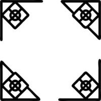 Art Deco rose seamless tile pattern with symmetrical rose motifs and gold accents for luxurious interiors Set 10 vector